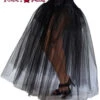 Long Black Petticoat Roma Costume R-10039 -Funky Lingerie Outlet 10039 45878.1535936709