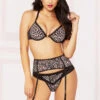 STM-10879, Laser Cut Bra, Waspie And Thong Set -Funky Lingerie Outlet 10879 BLACK F 46576.1658610405