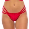 11004SL, Trip Strap Thong By Bodyzone