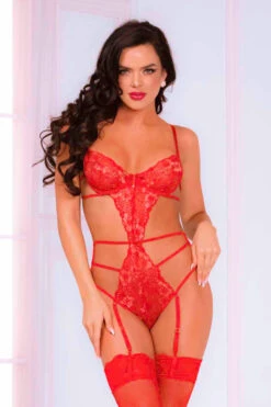 STM-11022, Cross-dye Lace Teddy