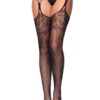 LA-1103, Fishnet Stockings Tear Drop Garterbelt 1 LA-1103, Fishnet Stockings Tear Drop Garterbelt -Funky Lingerie Outlet 1103 96440.1584932727
