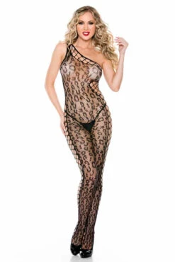 ML-1108, Leopard Print Body Stocking By Music Legs -Funky Lingerie Outlet 1108 Blackmodifiedfront5 96668.1693032540