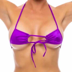 16003SL, Adjustable Tie Top By Bodyzone -Funky Lingerie Outlet 16003 Purple 01385.1683265946