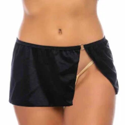 17005SL, Ring Skirt By Bodyzone -Funky Lingerie Outlet 17005 Black 77836.1683263286