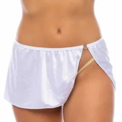 17005SL, Ring Skirt By Bodyzone -Funky Lingerie Outlet 17005 White 38724.1683263281