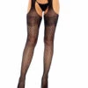LA-1783, Polka Dot Fishnet Pantyhose By Leg Avenue
