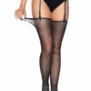 LA-1950, Rhinestone Micro Net Stocking And Garter Belt Set By Leg Avenue -Funky Lingerie Outlet 1950 4 38879.1659375209