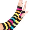 LEG AVENUE LA-2031, Neon Rainbow Glove -Funky Lingerie Outlet 2031 09966.1406829914