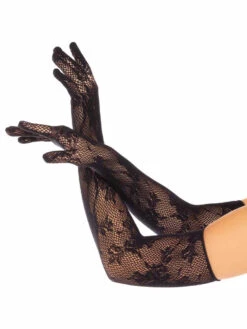 LA2033, Lace Opera Length Gloves