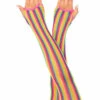 Leg Avenue | LA2036, Rainbow Net Arm Warmers -Funky Lingerie Outlet 2036 01 101 36245.1584932021
