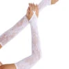 LA2047, Floral Net Extra Long Gloves -Funky Lingerie Outlet 2047 01 002 25747.1742517173