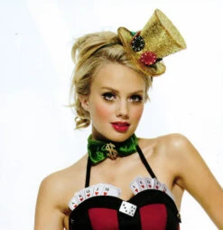 LEG AVENUE 2060, Mini Top Hat With Dice