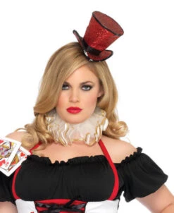 LEG AVENUE 2063, Mini Top Hat With Veil -Funky Lingerie Outlet 2063 80496.1569620103