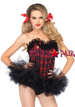 LA-2637, Easy A School Girl Corset Costume