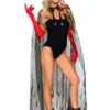 LA2763, Glitter Flame Devil Cape By Leg Avenue -Funky Lingerie Outlet 2763 2766 13368.1602697046