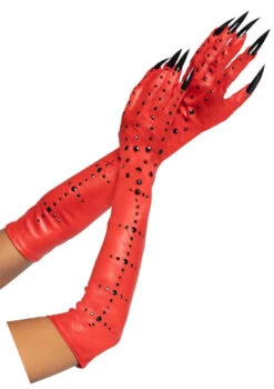 LA2766, Rhinestone Demon Claw By Leg Avenue