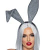 LA2770, Glitter Bunny Ear Headband -Funky Lingerie Outlet 2770 01 065 45894.1663096362