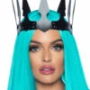 LA2774, Faux Leather Crown