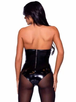 LA2780, Vinyl Bodysuit By Leg Avenue -Funky Lingerie Outlet 2780 002 001 65204.1666463364