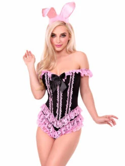 LA2927, Satin Bunny Ears -Funky Lingerie Outlet 2927 01 005 15153.1756427180