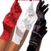 LA-2B, Satin Wrist Length Gloves -Funky Lingerie Outlet 2B 72027.1506061092