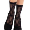 LA3003, Bow Net Anklets -Funky Lingerie Outlet 3003 001 001 34139.1741923263