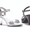 305-Juliet 3" Low Heel Ankle Strap Sandal CLEARANCE