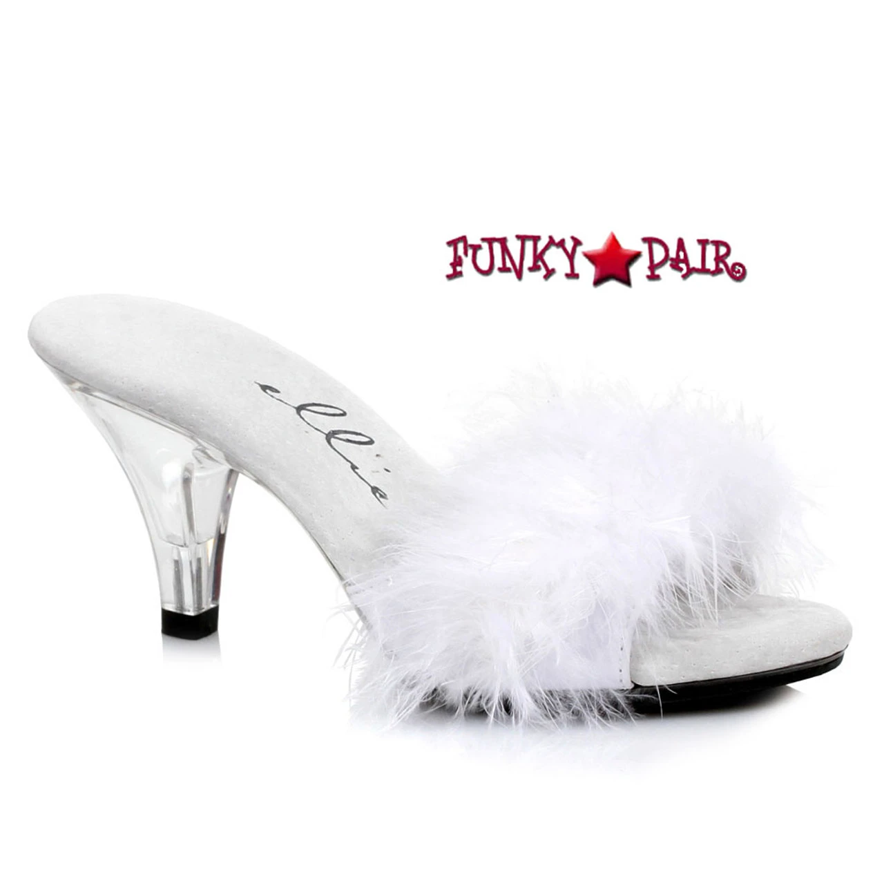 305-Sasha 3" Marabou Slipper 8 305-Sasha 3" Marabou Slipper - Image 6