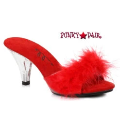 305-Sasha 3" Marabou Slipper 10 305-Sasha 3" Marabou Slipper -Funky Lingerie Outlet 305 Sasha red 52339.1537631957