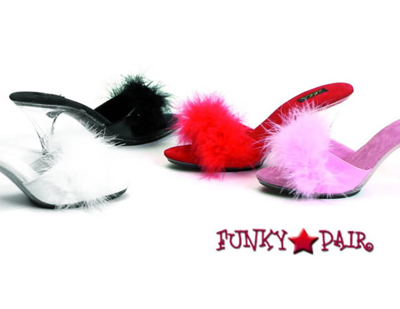 305-Sasha 3" Marabou Slipper 4 305-Sasha 3" Marabou Slipper - Image 2