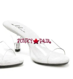 305-Vanity 3" Clear Dress Shoes CLEARANCE 7 305-Vanity 3" Clear Dress Shoes CLEARANCE -Funky Lingerie Outlet 305 Vanity 07912.1613371912
