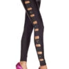 MUSIC LEGS ML-35114, Cut Out Side Leggings