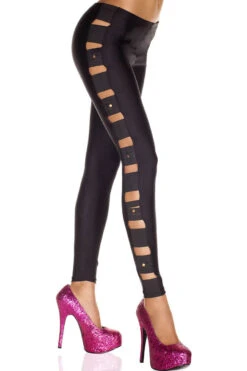 MUSIC LEGS ML-35114, Cut Out Side Leggings