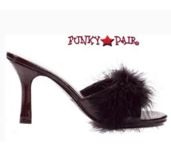 361-Sasha 3.5" Fur Marabou Slipper CLEARANCE 13 361-Sasha 3.5" Fur Marabou Slipper CLEARANCE -Funky Lingerie Outlet 361 SASHA BLK 91501.1588348345