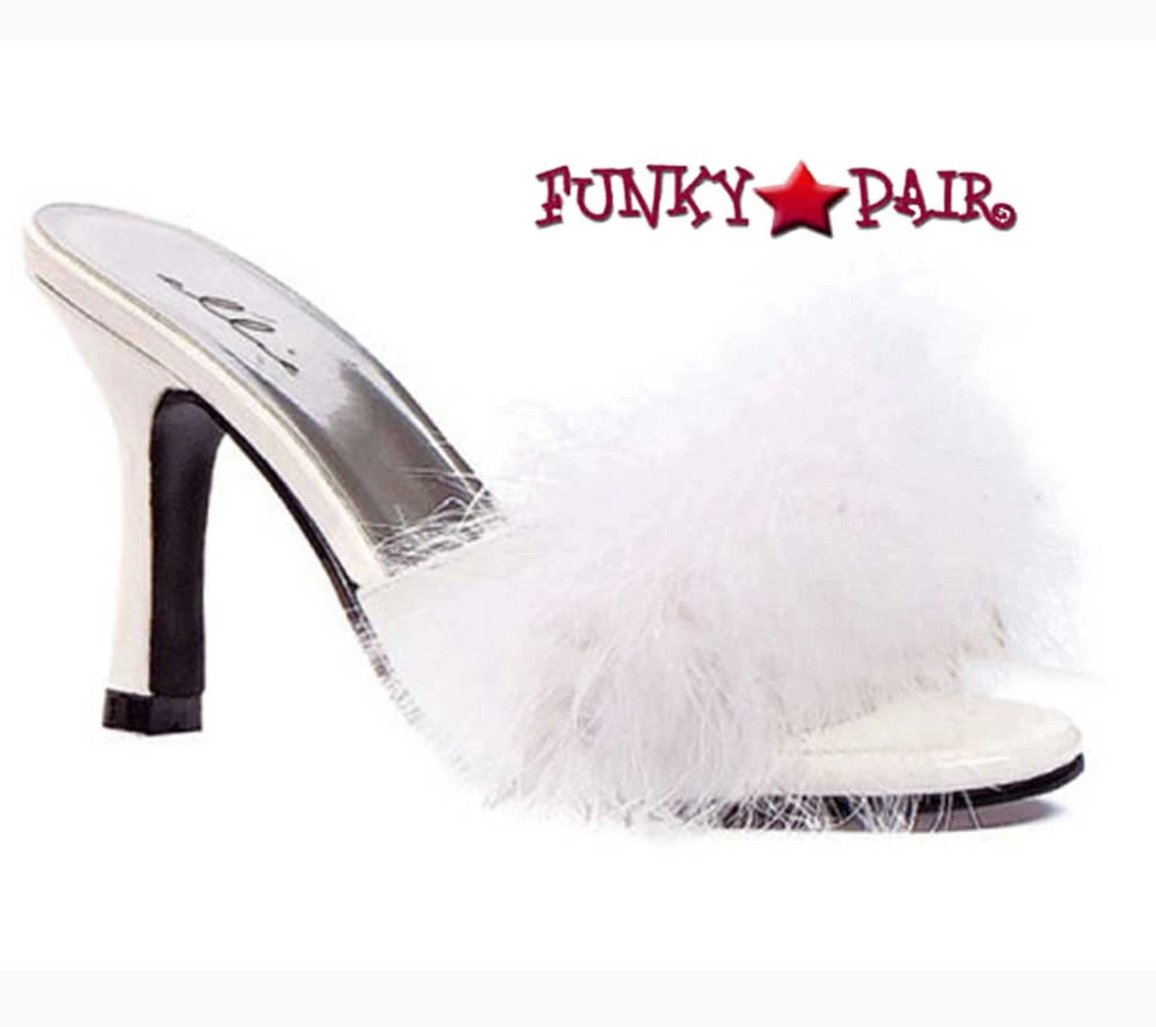361-Sasha 3.5" Fur Marabou Slipper CLEARANCE 7 361-Sasha 3.5" Fur Marabou Slipper CLEARANCE - Image 5