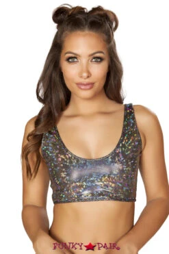 Roma R- 3631, Rave Shimmer Crop Top