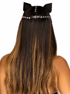 LA3710, Studded Cat Mask By Leg Avenue -Funky Lingerie Outlet 3710 02 001 63248.1683070810