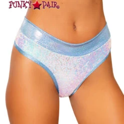 Roma SHIMMER THONG RAVE SHORTS R-3711 -Funky Lingerie Outlet 3711 LB 65990.1654105585