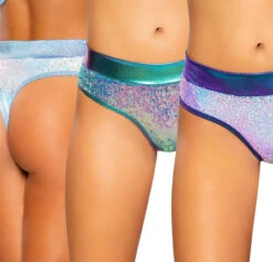 Roma SHIMMER THONG RAVE SHORTS R-3711