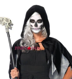 LEG AVENUE LA-3736, Phantom Hooded Cape