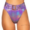 Roma R-3745, BUCKLES HIGH-WAISTED RAVER SHORTS -Funky Lingerie Outlet 3745 PP 51792.1659814949