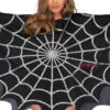 LA-3762, Glitter Web Poncho Costume