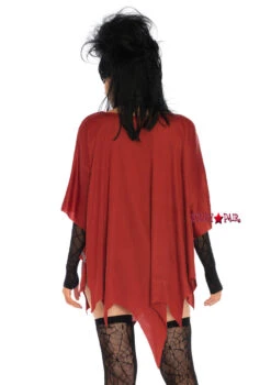 LA-3762, Glitter Web Poncho Costume -Funky Lingerie Outlet 3762 02 011 12307.1504736290