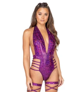 Roma R-3830, LOW PLUNGE ROMPER
