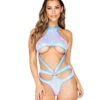 Roma R-3834, CUTOUT STRAPPY ROMPER -Funky Lingerie Outlet 3834 05055.1659982324