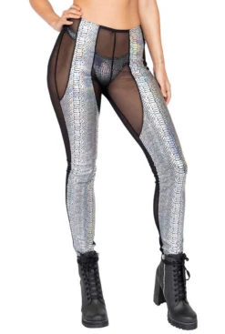 Roma R-3856, SHEER AND SNAKESKIN PANTS