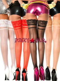 MUSIC LEGS ML-4135, BackSeam Stockings