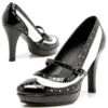 414-Flapper, Mary Jane Spectator Pump