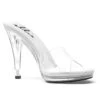 421-Vanity 4.5" Clear Lucite Shoes CLEARANCE -Funky Lingerie Outlet 421 Vanity 27336.1683783930