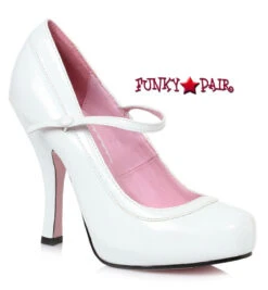 423-babydoll 4" School Girl Maryjane Pump CLEARANCE 13 423-babydoll 4" School Girl Maryjane Pump CLEARANCE -Funky Lingerie Outlet 423 BABYDOLL wht 84753.1568179601